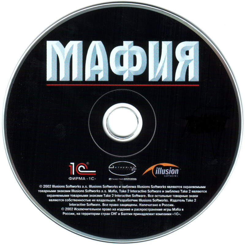 Лицензионный диск Mafia The City of Lost Heaven для Windows